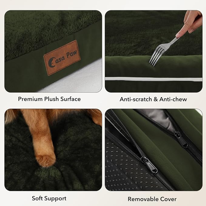 Orthopedic Dog Beds for Extra Large Dogs, Waterproof Egg Crate Foam XL Dog Bed - Image 6