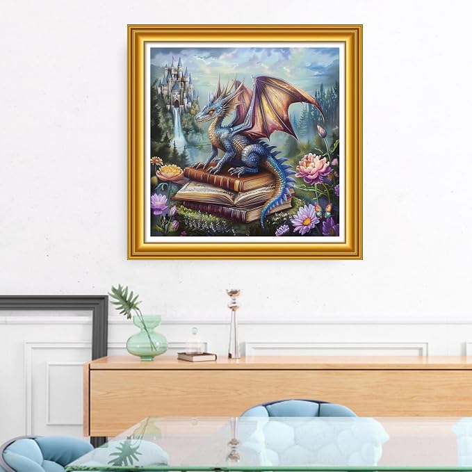Foxhool Stamped Cross Stitch Kits, 11CT Printed Cross Stitch Pattern Full - Image 2