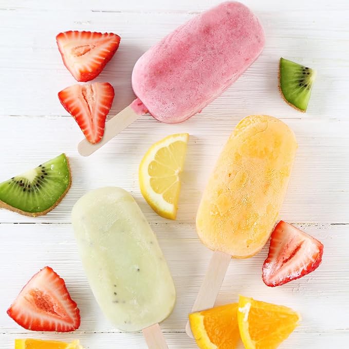 Ozera 2 Pack Silicone Popsicles Molds, Reusable Cake Pop Molds Set | Popsicles - Image 6