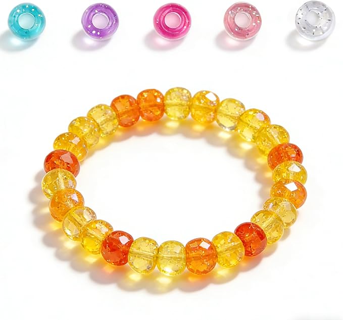 NikkiGuo 1000pcs Pony Beads, Kandi Beads - Image 8