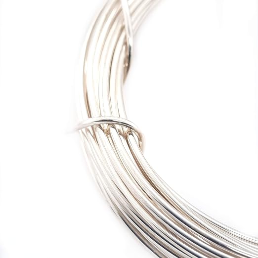 925 Sterling Silver Wire, 14 Gauge, Half Hard, 5FT by CRAFT WIRE | Sterling - Image 4