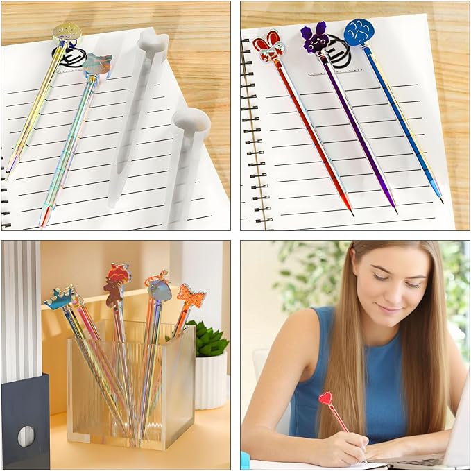 Pen Resin Molds, 12 PCS Ballpoint Pen Silicone Molds with 100 PCS Ballpoint Refill Pens for DIY Pen Craft Making