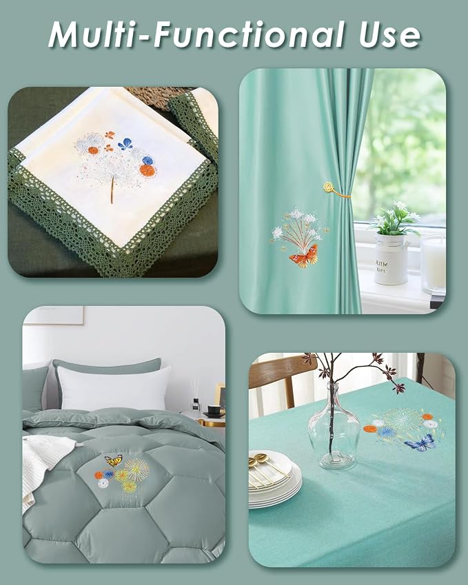 ERKOON 5 Sets Embroidery Kit for Beginners - Image 7