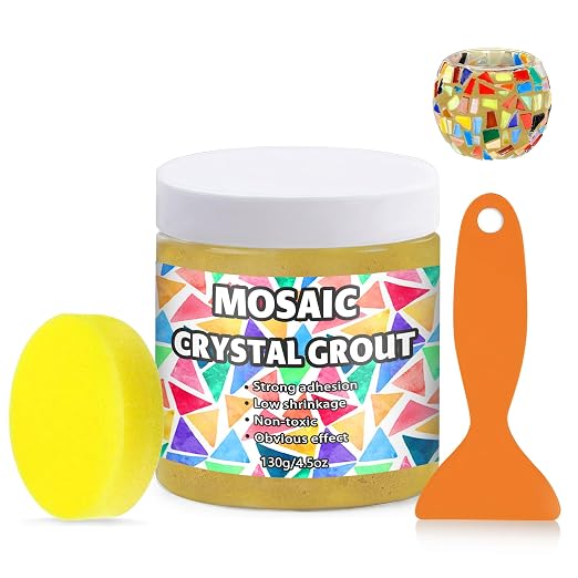 Mosaic Crystal Grout, Mosaics Tile Tools, Mosaic Tile Accessories – Essential by Unknown