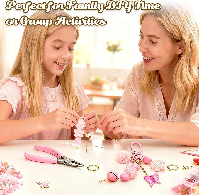 Ecoofor 249Pcs Keychain Making Kit - Image 7