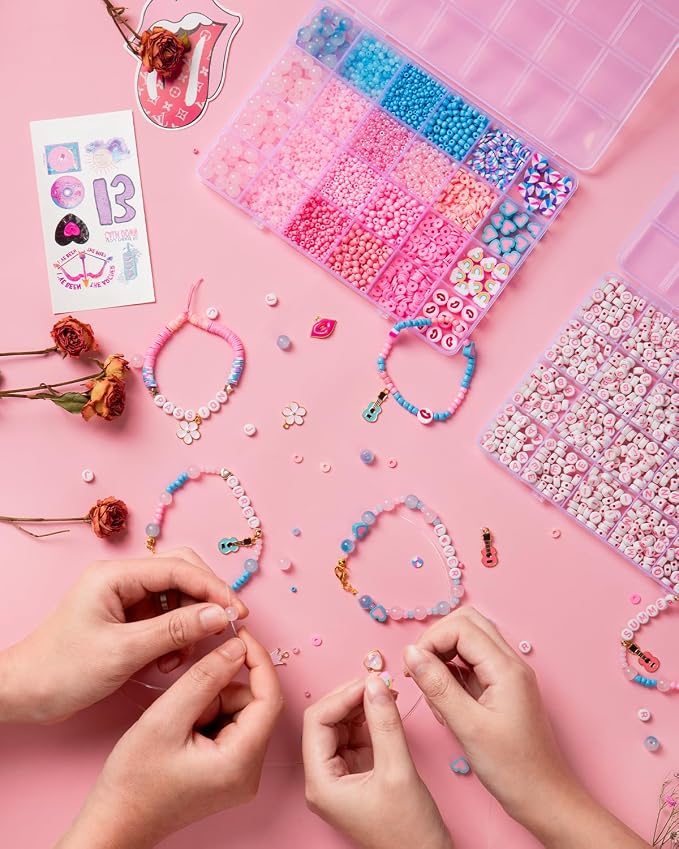 Goldwise Lover Themed Friendship Bracelet Kit - Image 3