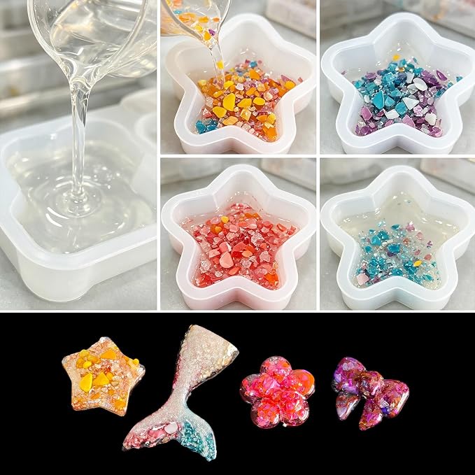 Crushed Stone Sequin Set, 12 Colors, - Image 9
