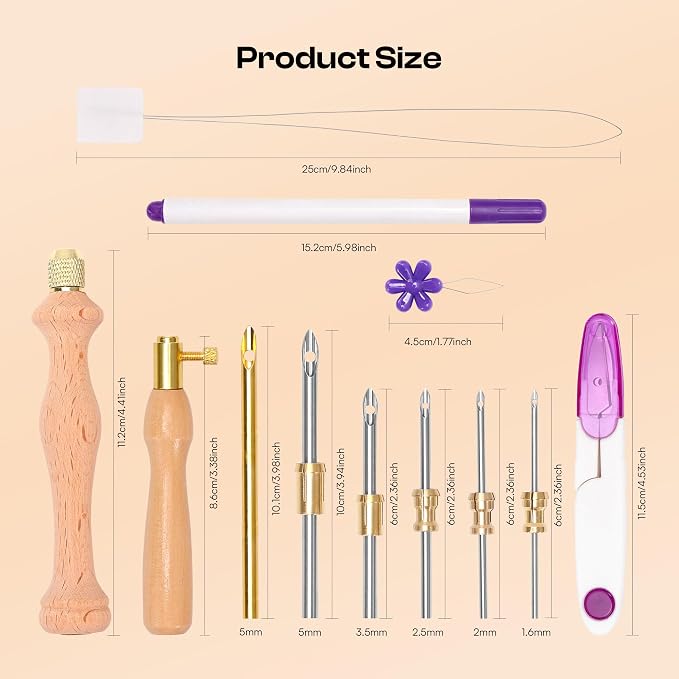 Pllieay Punch Needle Kit for Craft Embroidery - Image 4