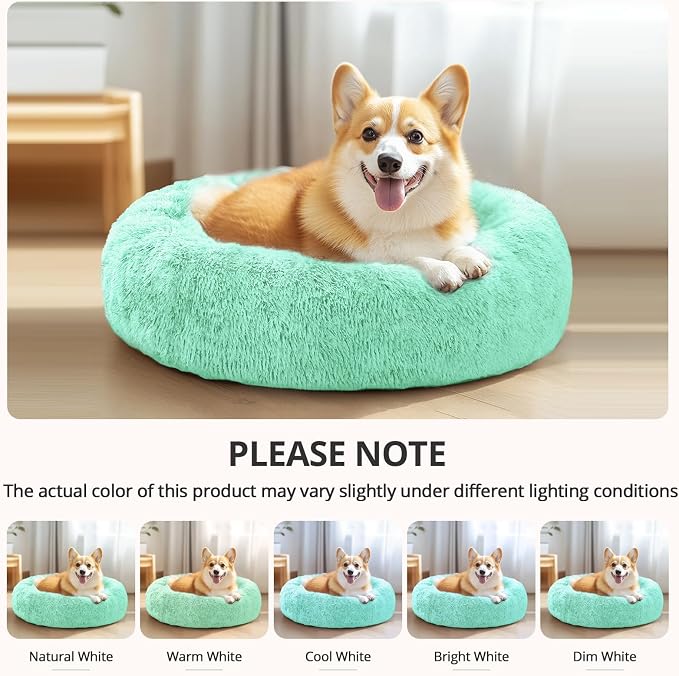 JOLLYVOGUE Calming Dog Bed for Small Dogs - Image 8