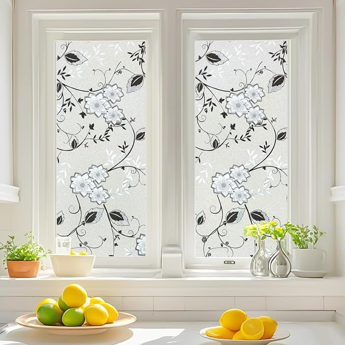 Bloss Frosted Privacy Window Film - Image 3