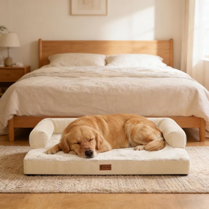 Orthopedic Dog Beds for Large Sized Dogs, Waterproof Egg Crate Foam Large Dog - Image 8