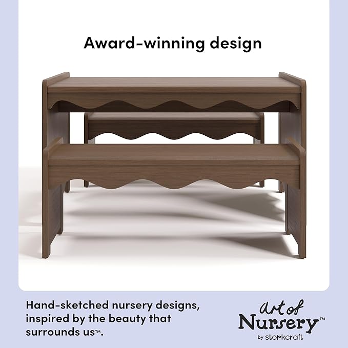 Storkcraft Casablanca Montessori Indoor Kids Table & Bench Set – GREENGUARD - Image 3