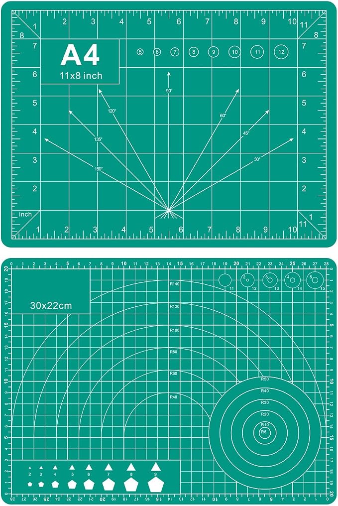 Self Healing Cutting Mat, Double-Sided Rotary Cutting Mat by Unknown