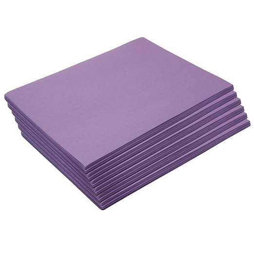 Colorations 9" x 12" Mediumweight Violet Construction Paper by Colorations