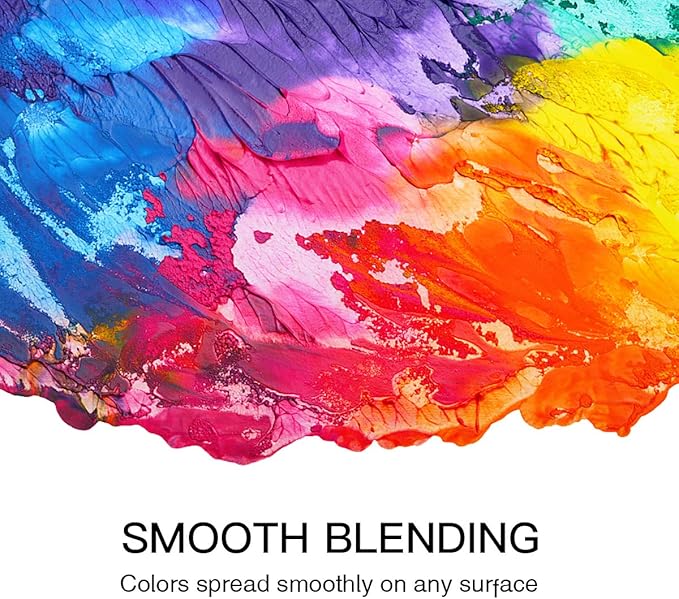 GOTIDEAL Acrylic Paint Metallic Gold 24K Tubes(120ml, 4.1 oz) Non Toxic Non Fading,Rich Pigments for Painters, Adults & Kids, Ideal for Canvas Wood Clay Fabric Ceramic Craft Supplies (Gold)