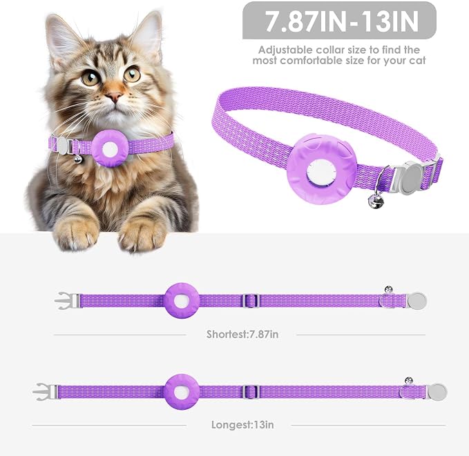 Cat Tracker, MINI Pet Tracker for Cats, No Monthly Fee, Waterproof Cat GPS - Image 4