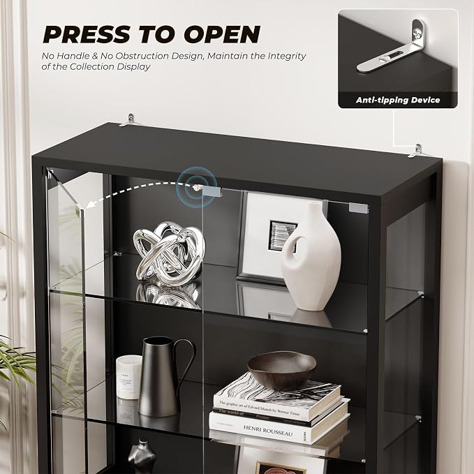 BROTTAR 71" Tall Display Cabinet - Image 4