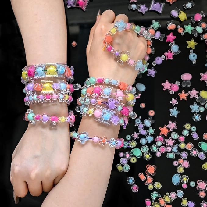 100+ pcs Candy Bulk Assorted Cute Kandi Beads - Image 5