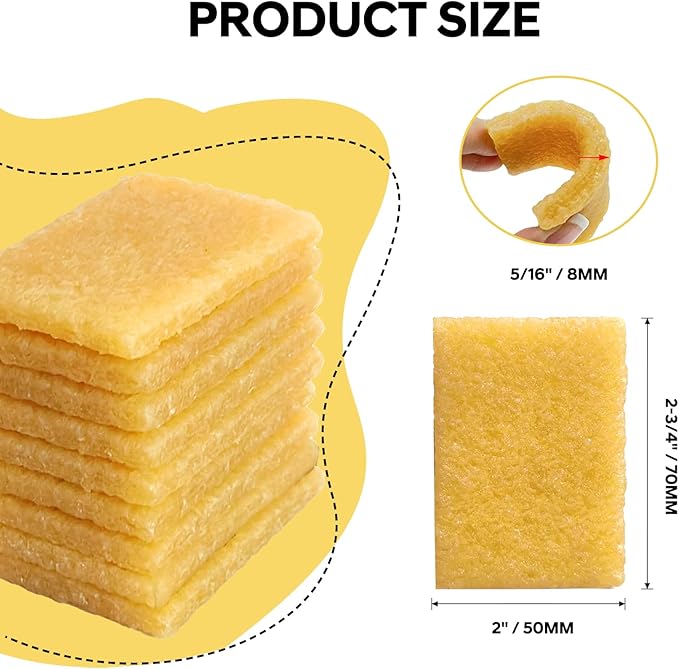 12pcs Natural Rubber Erasers Glue and Residue Eraser, Rubber Cement Pick up Erasers Adhesive Eraser Glue Remover Tool for Paper Plastic Craft