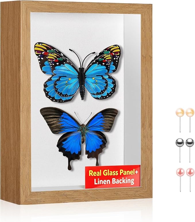 6x8 Small Shadow Box Picture Frame by MUXIUNT