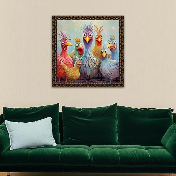 MBNTJHT Chicken Stamped Cross Stitch Kits - Image 4
