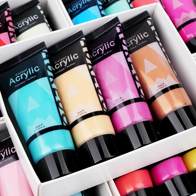 AUREUO Metallic Acrylic Paint Set - Image 4