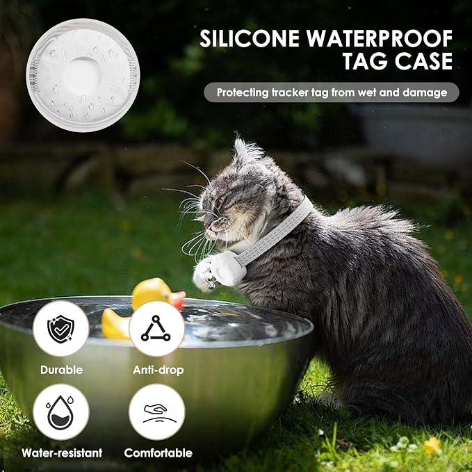 Cat GPS Tracker for Cats, Waterproof Pet GPS Tracker, Compatible - Image 6