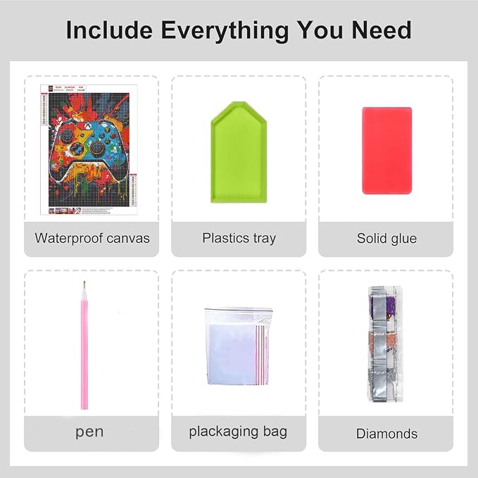 VeGuude Video Game Diamond Art Kits - Image 7