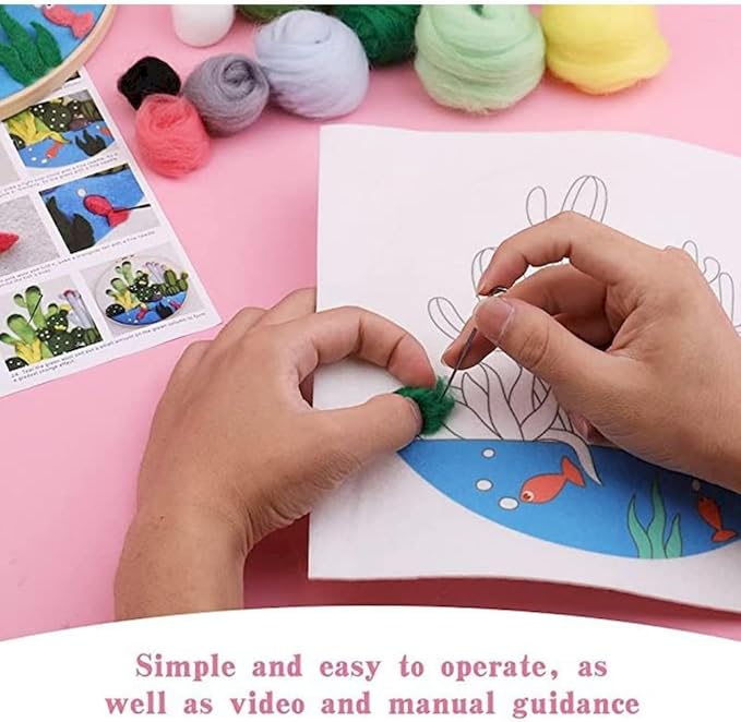 CaptainCrafts Needle Felting Kit - Image 6