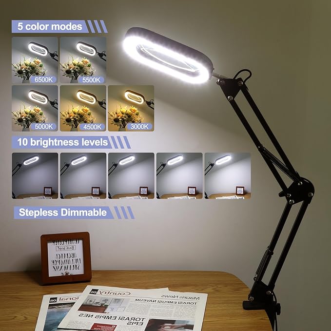 12X Square Magnifying Glass - Image 3