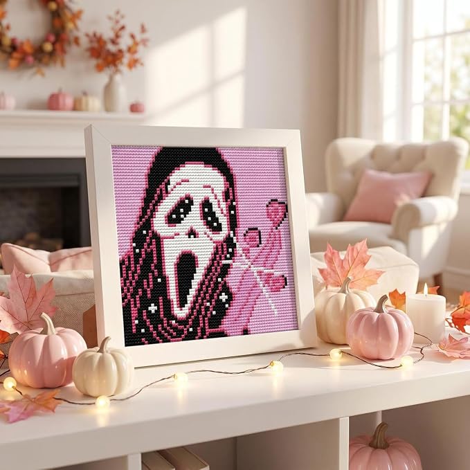 WUSARPLY Halloween Stamped Cross Stitch Kits - Image 4