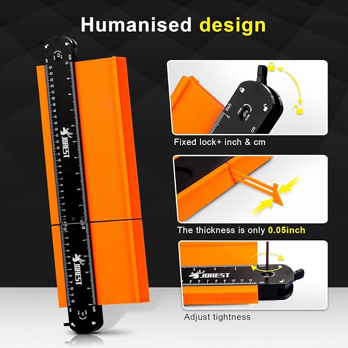 JOREST Connectable Contour Gauge, Gifts Ideas - Image 8