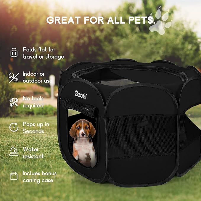 Foldable Portable Dog Playpen for Medium Dogs Indoor Outdoor, Big Dog Pet - Image 4