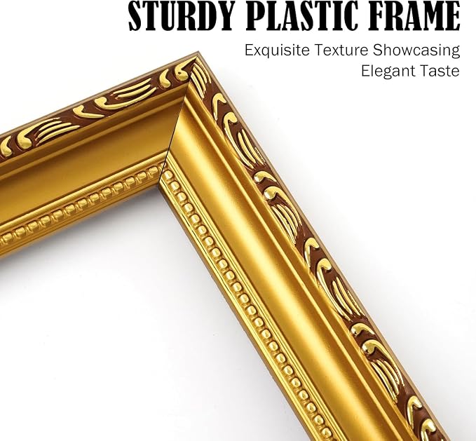 12×16 Picture Frame Gold - Image 4