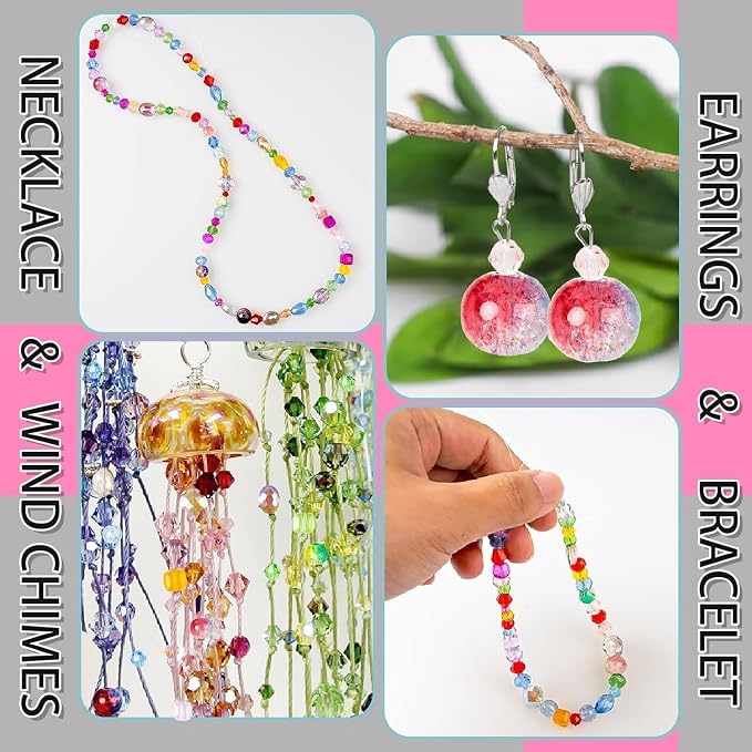 1272pcs Glass Beads for Jewelry Making - Image 6