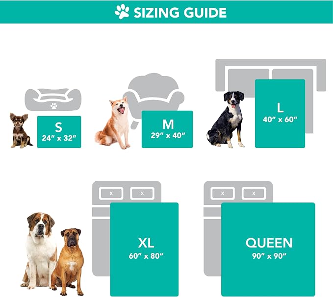 PetAmi Waterproof Dog Blanket for Medium Large Pets Dogs Cats, Pet Couch Cover - Image 5