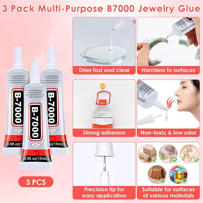 Anezus 900Pcs Jewels for Bedazzling - Image 4