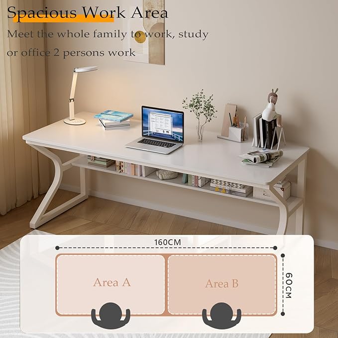 OSCHF 63-Inch Extra Long Desk - Image 3