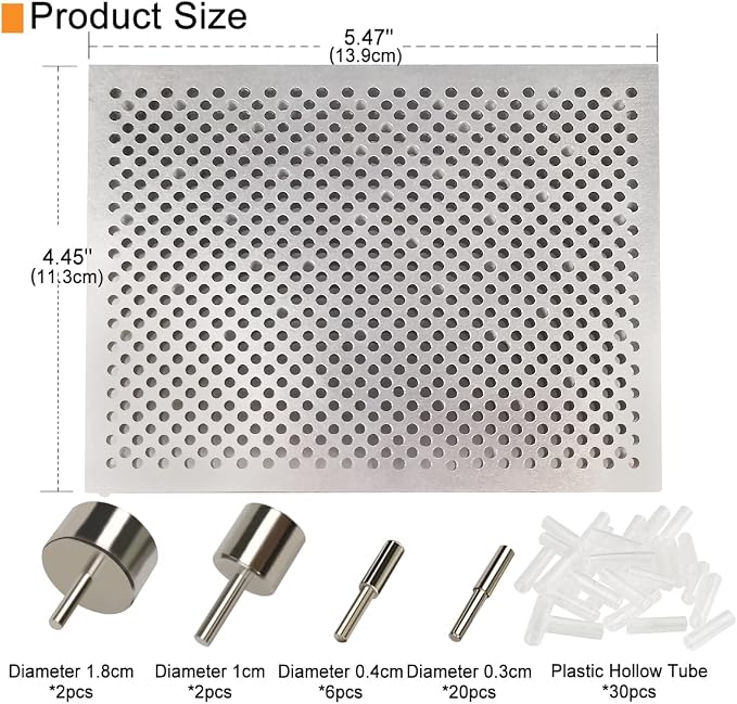 The hobbyworker Wire Bending Jig, Includes 30 Metal pegs - Image 3