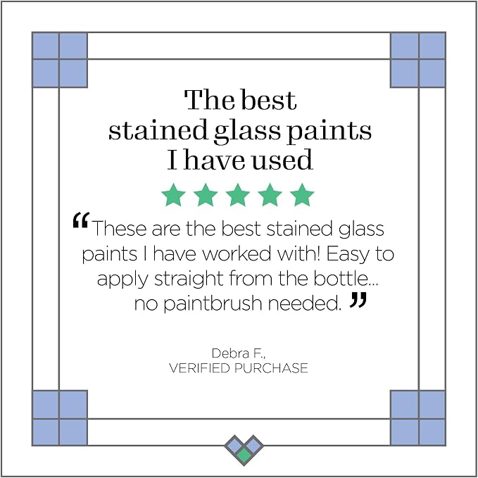 Gallery Glass Window Acrylic Craft Paint Set Formulated to be Non-Toxic - Image 8