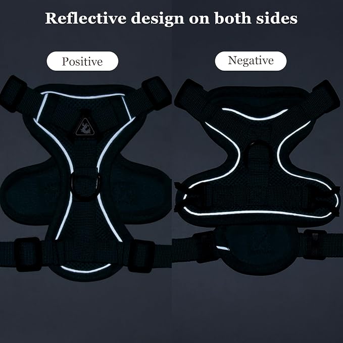 Wanheart Summer cat Chest Harness and Leash, Anti-Escape Adjustable Soft mesh - Image 4