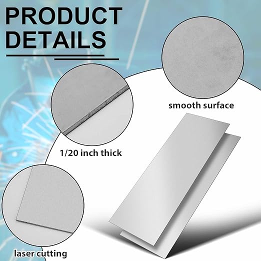 1 Pcs 16 Gauge 12 x 36 Inch Metal Steel Sheet Steel Plate Mild Carbon Cold Rolled Square Weldable Metal Panels for Outside Industrial DIY Use Projects Weld Accessories