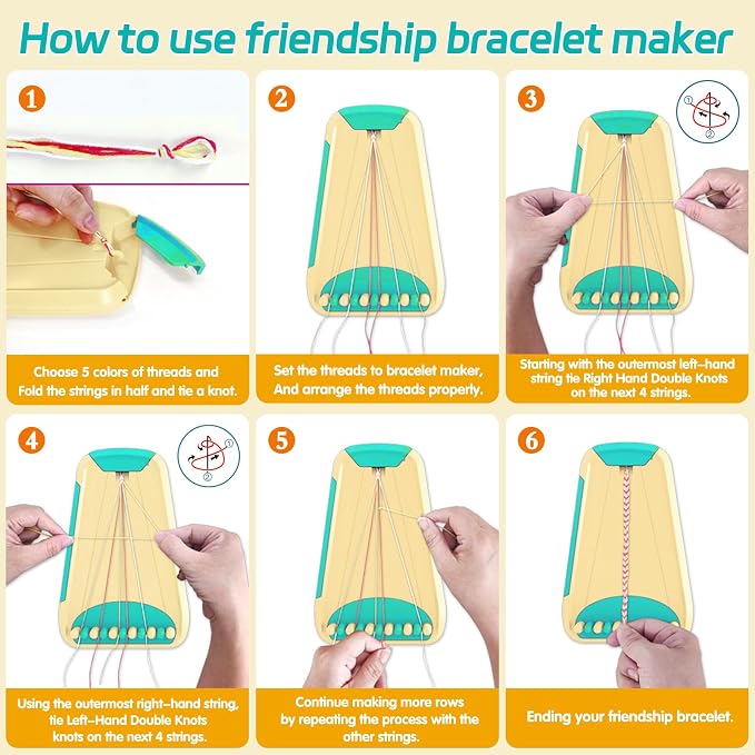 Maynacs Friendship Bracelet Making Kit - Image 5