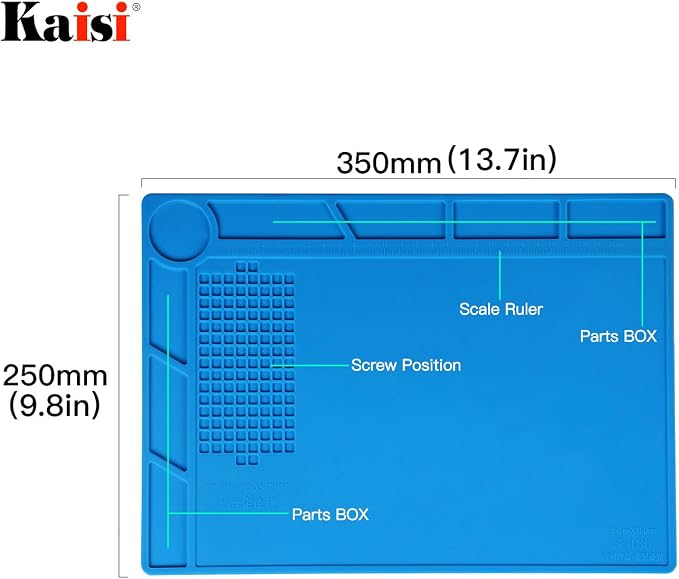 Kaisi Heat Insulation Silicone Repair Mat - Image 2