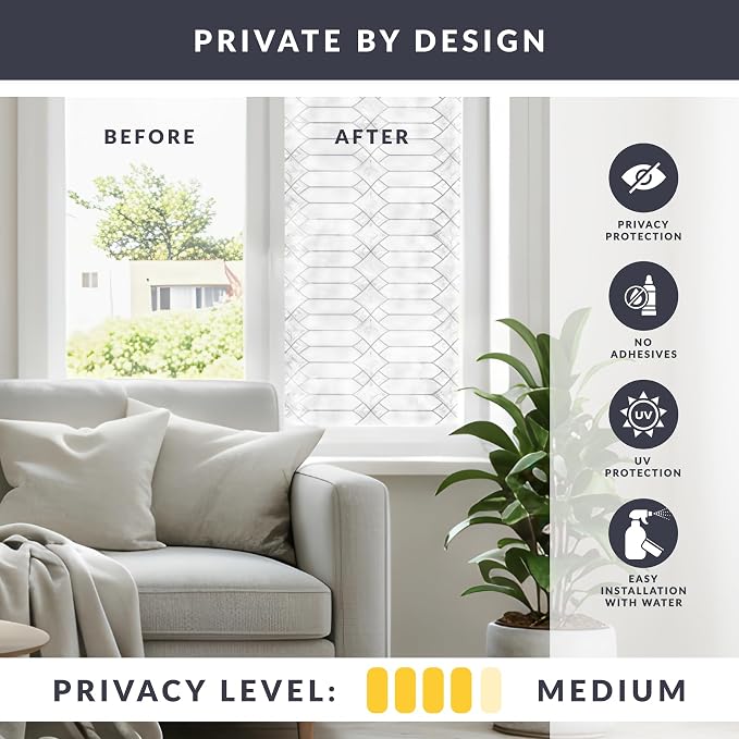 Gatehouse Large Window Privacy Film by Artscape - Image 3