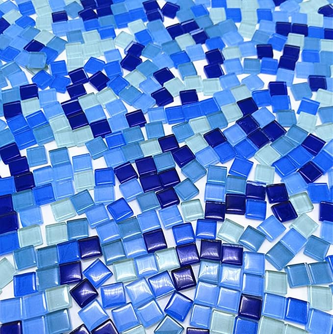500G/ 1.1LB Bulk Crystal Mosaic Tiles - Image 7