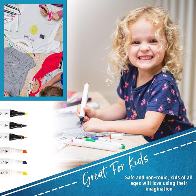 Crafts 4 All Fabric Markers for Clothes - Image 6