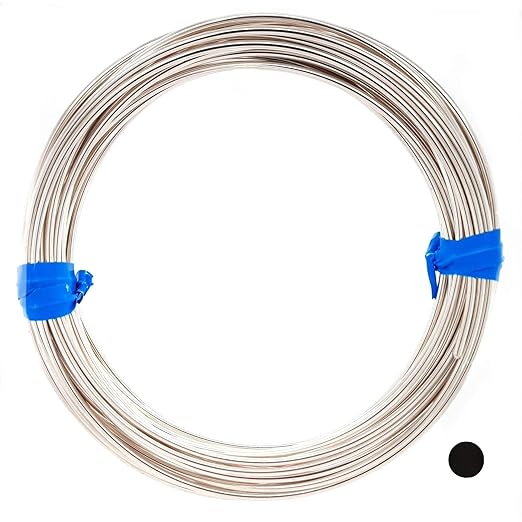 CRAFT WIRE 20 Gauge, 925 Sterling Silver Wire Half Hard Made in USA - 15FT | by CRAFTWIRE