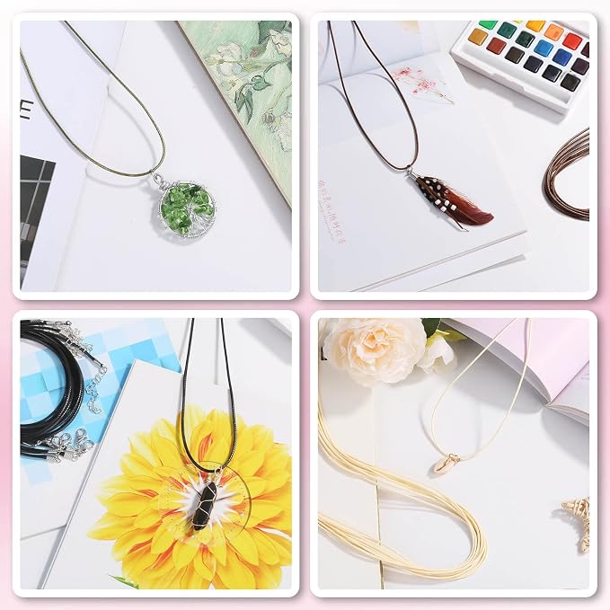 Necklace Cord, Paxcoo 50Pcs Necklace String Rope - Image 2