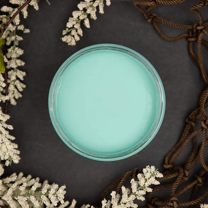 Dixie Belle Paint Company Chalk Finish Furniture Paint - The Gulf (1 Gallon - 128oz) - Matte Soft Turquoise Chic Chalk Mineral DIY Furniture Paint